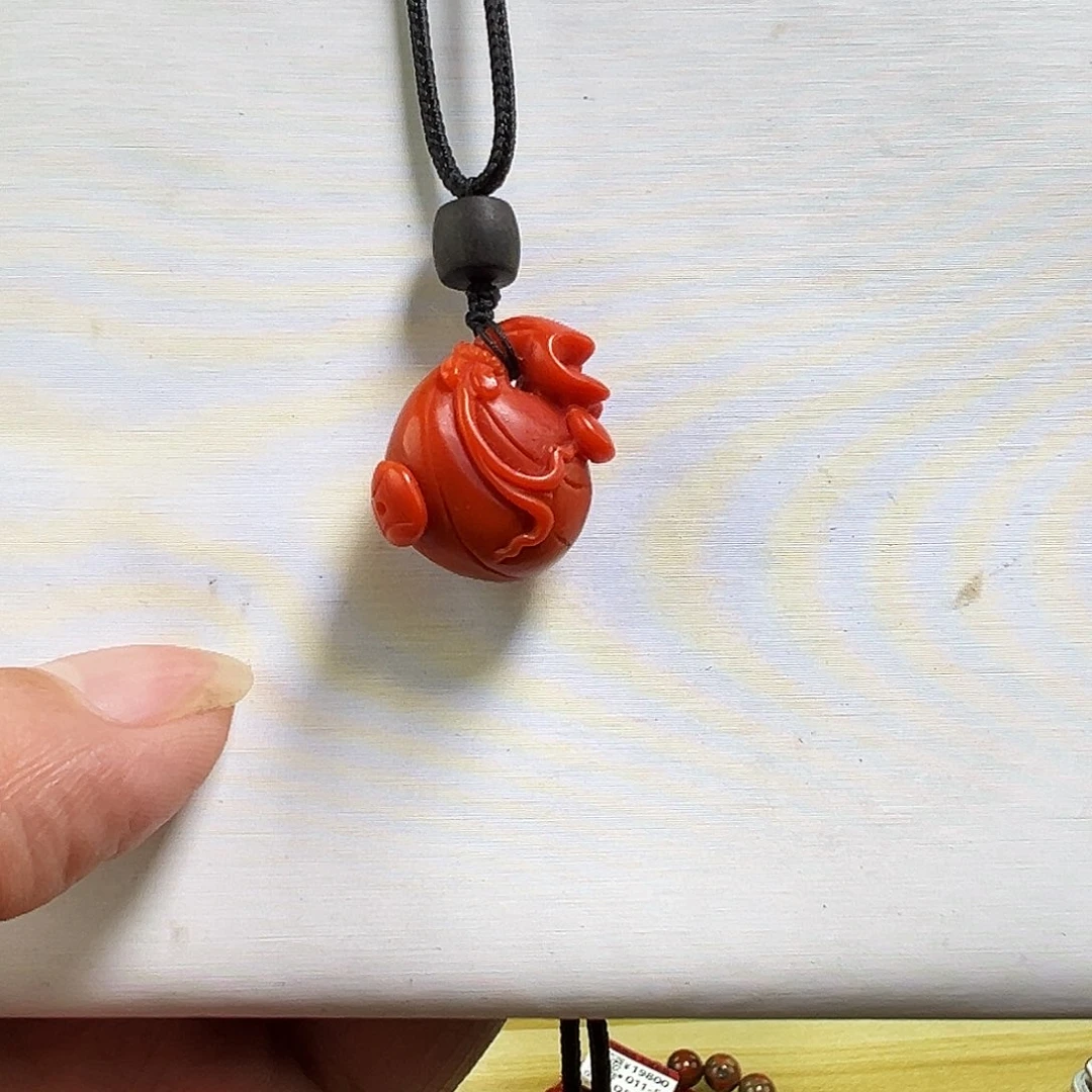 南红玛瑙未镶嵌多样性发一五岔路福袋锦红保山南红