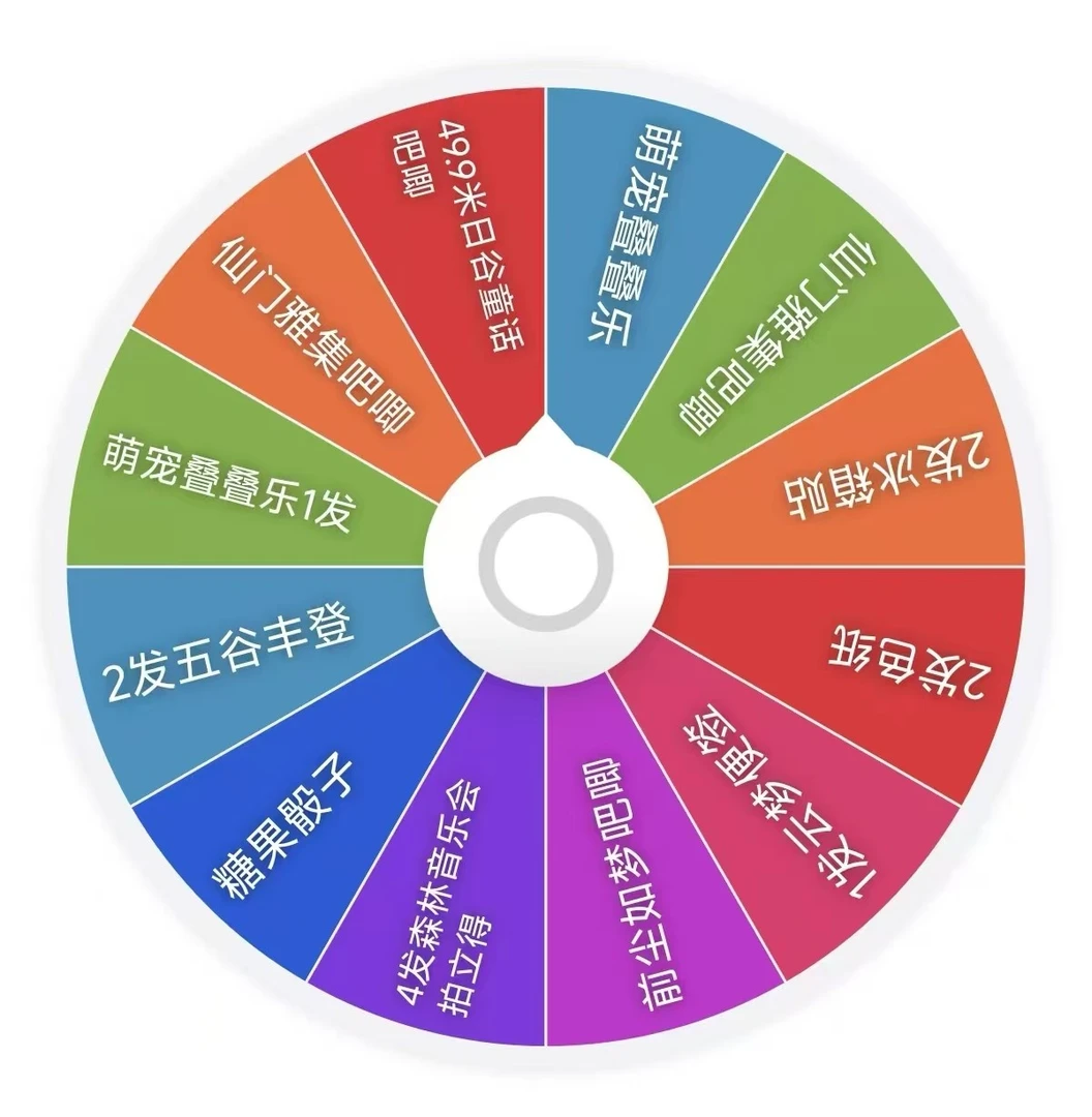 【天官赐福魔道祖师】专属欧气29.9米转盘（可刺49.9米日谷童话）