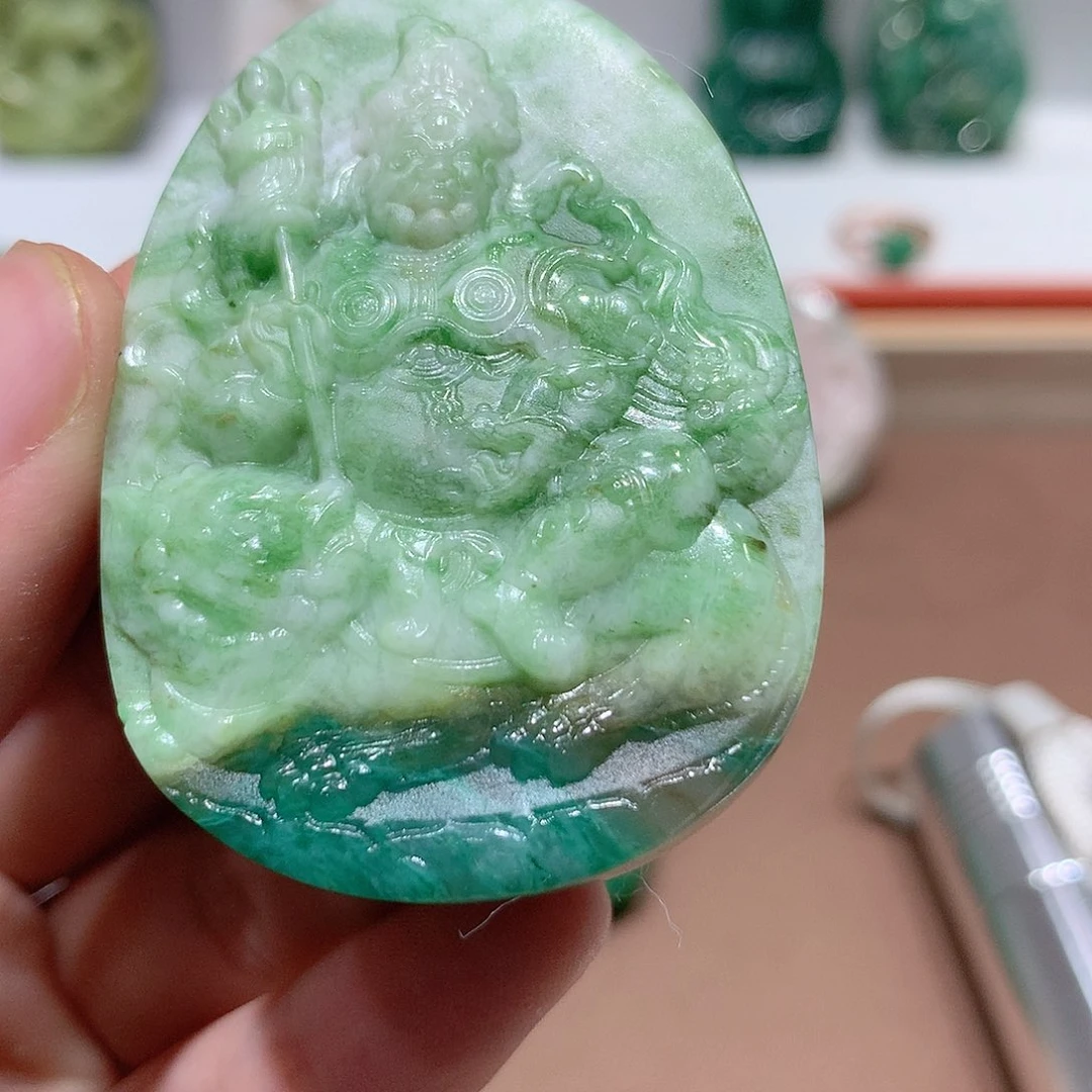 独山玉挂件未镶嵌