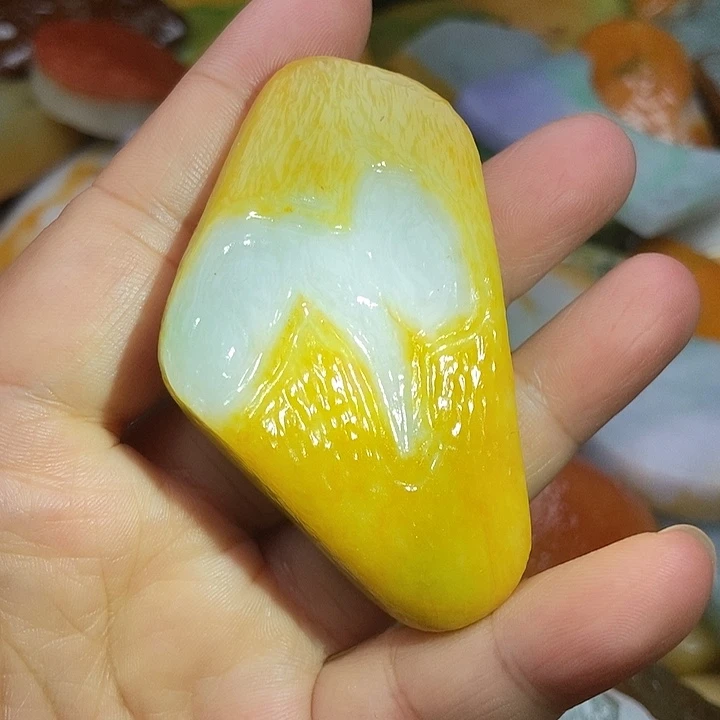 颈饰未镶嵌翡翠缅甸翡翠