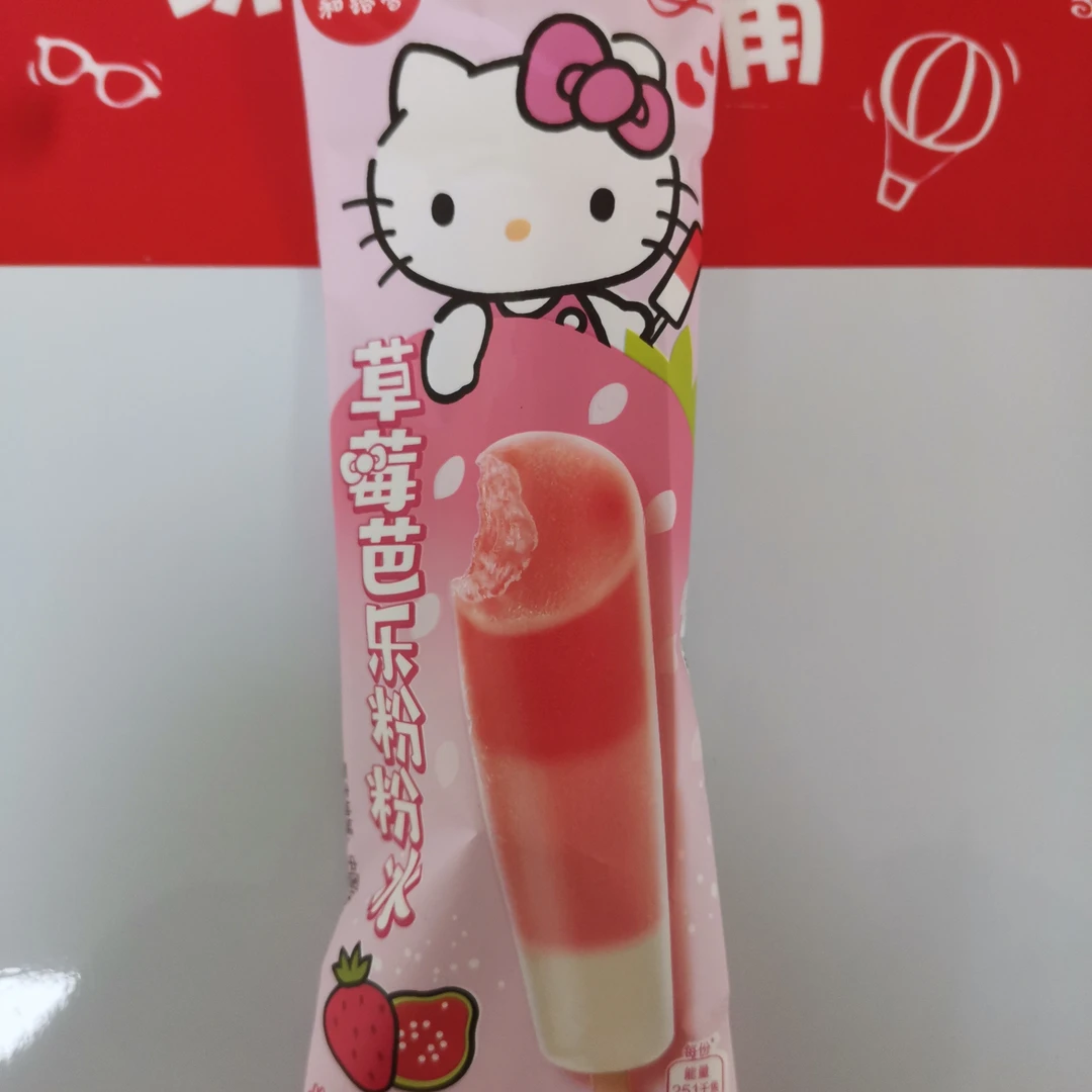 和路雪草莓芭乐粉粉冰60g/支