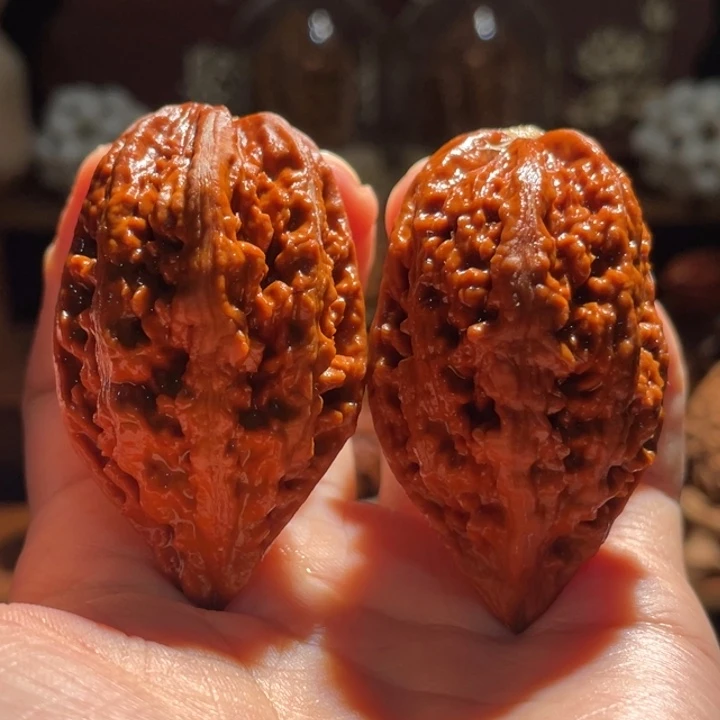 吊坠文玩核桃豆粒枪16