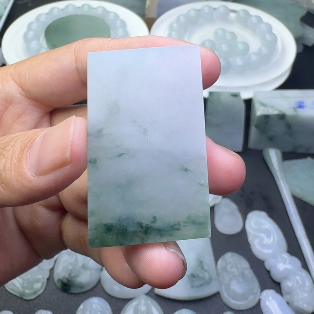 散珠翡翠粿石定制