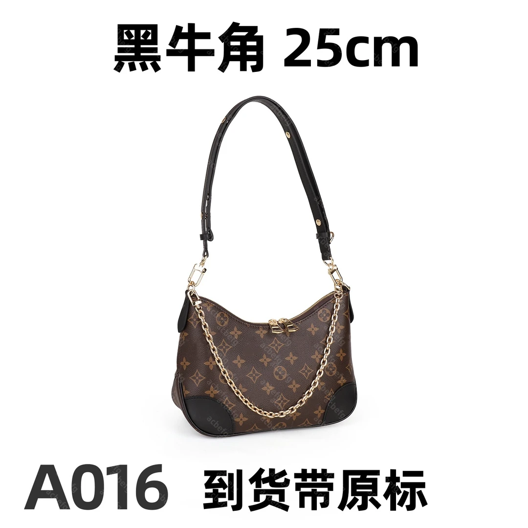 A016 黑牛角 25cm 【里外标全对】现货带礼盒包装单肩包