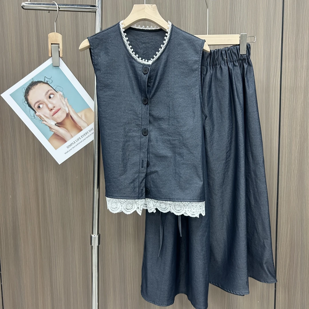 KK夏季简约法式套装【373】