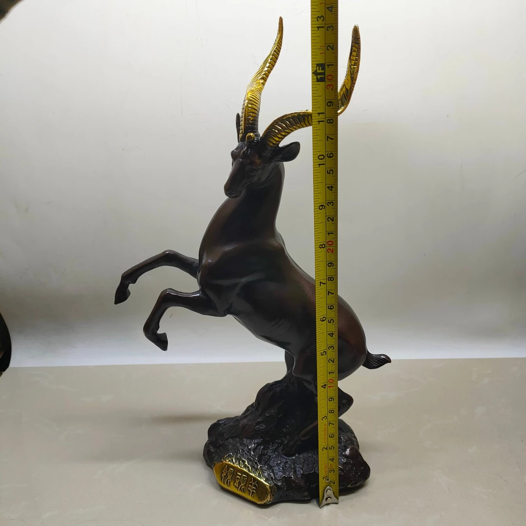 英聚工艺铜摆件中式复古家用