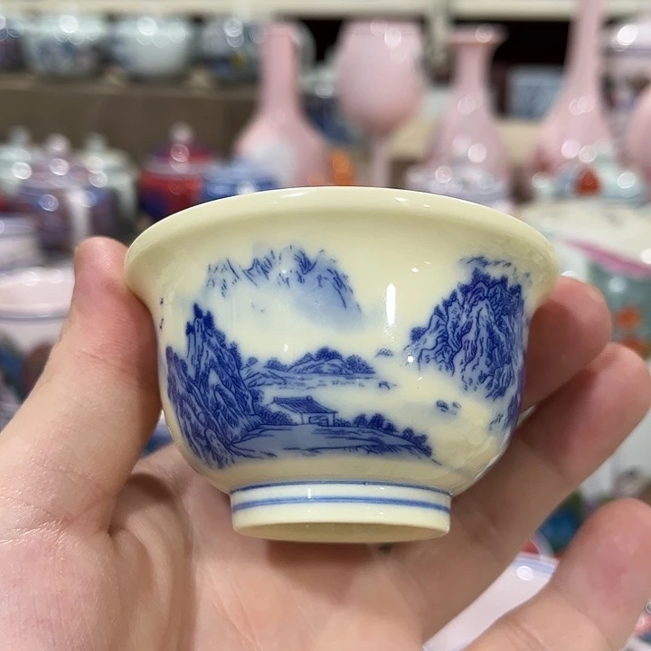 摆件//////景德镇陶瓷杯子。