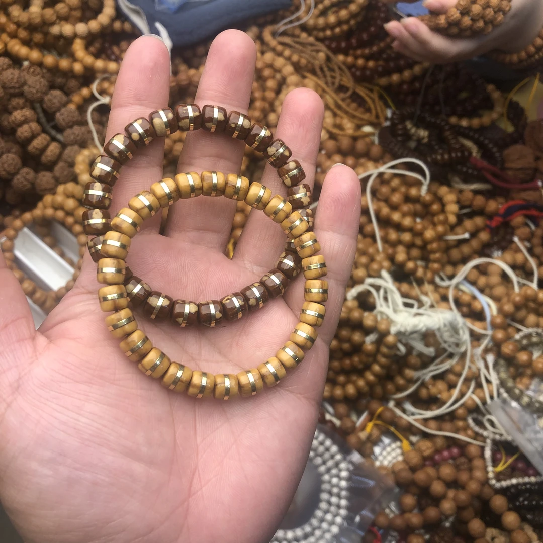 花皮实心紫金鼠一线天9-10mm稀有小金腰带紫金鼠直切（皮色随机）