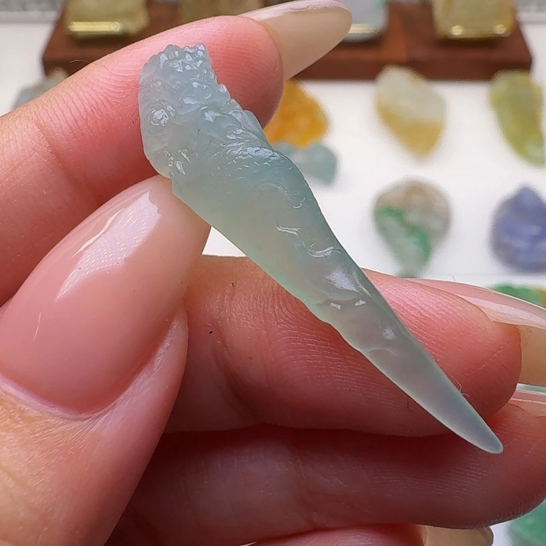 定制翡翠未镶嵌毛货