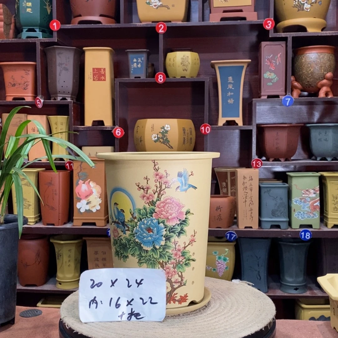 紫砂花盆紫砂艺术