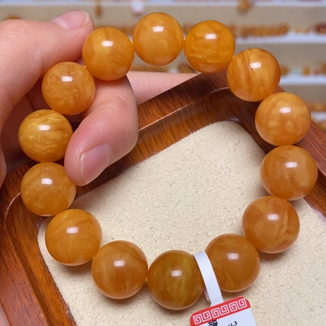 【闪购商品】未镶嵌蜜蜡手链手串