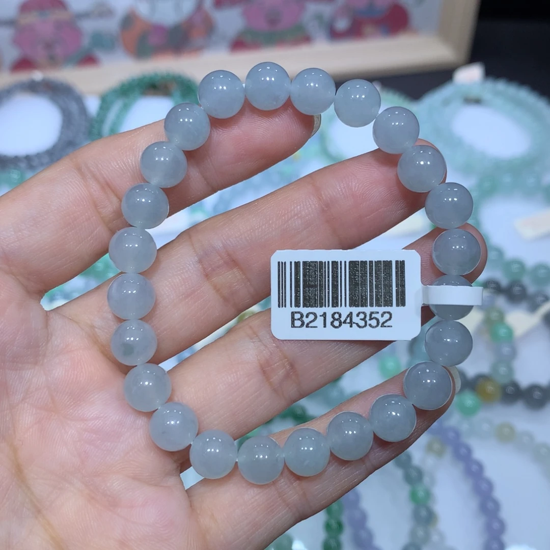 翡翠未镶嵌手链天然