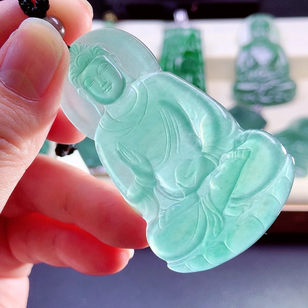 【闪购商品】颈饰未镶嵌翡翠天然