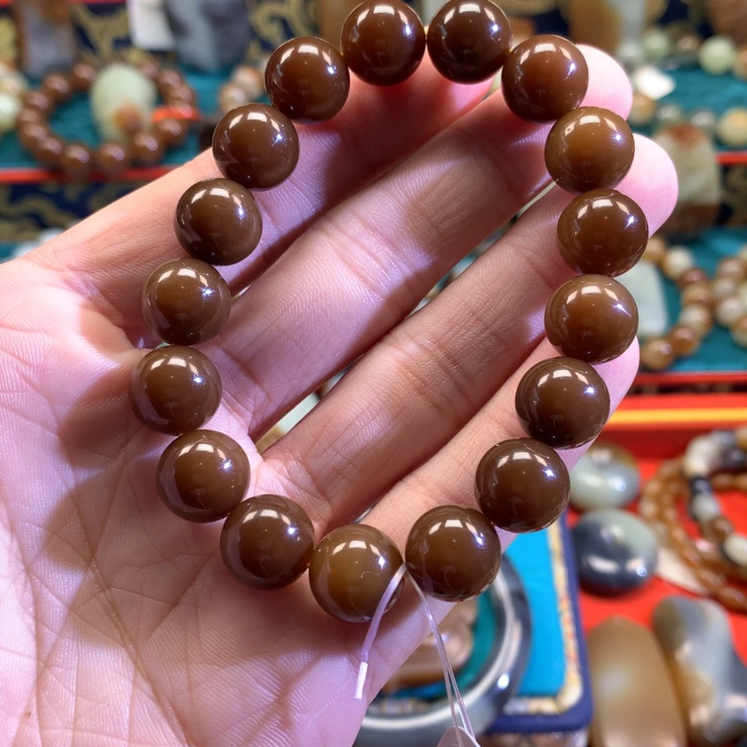 和田玉（糖玉）未镶嵌手链