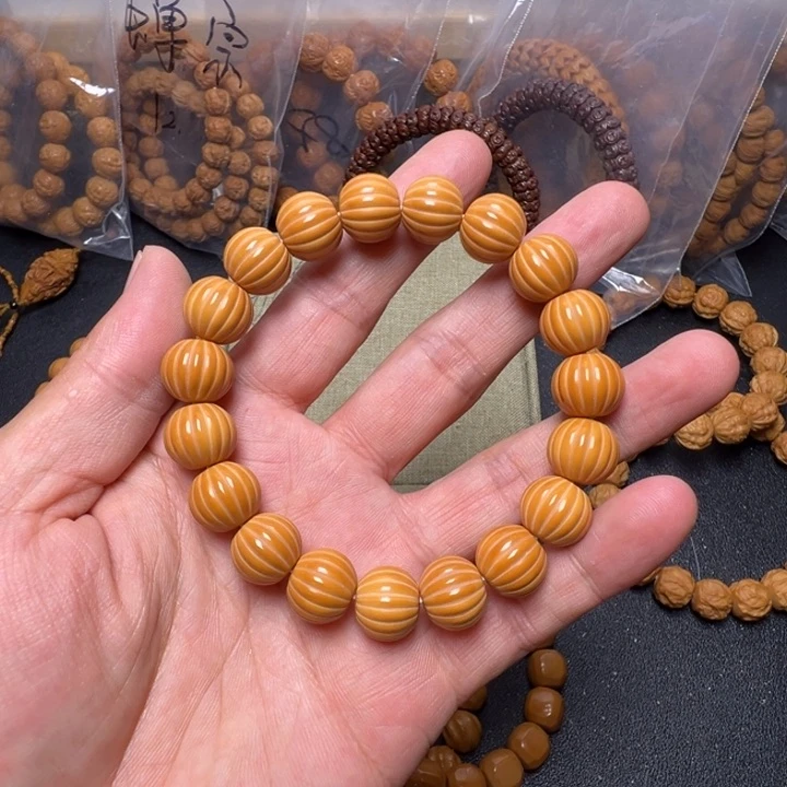 猴头核桃手串瓜珠