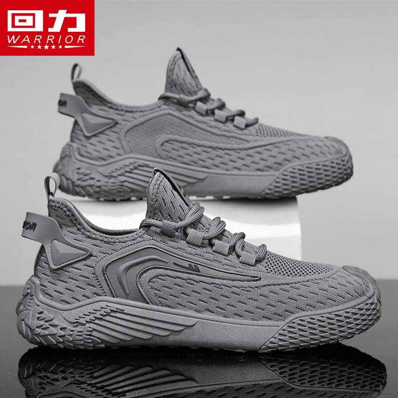 回力爆款男鞋冬季运动休闲鞋网面透气软底工作轻便舒适防滑椰子鞋