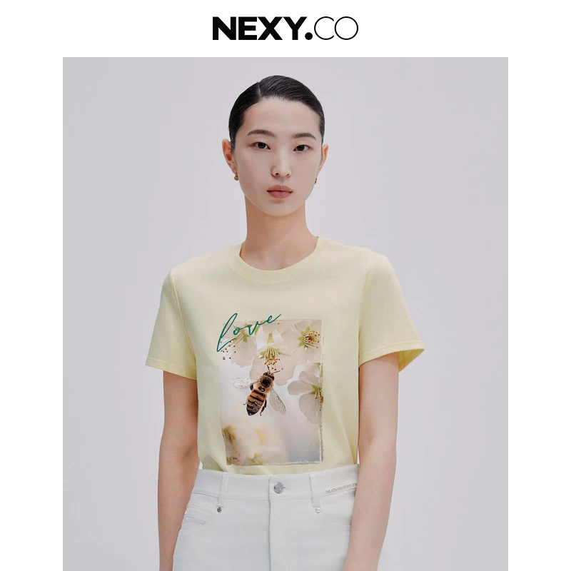 NEXY.CO/奈蔻上衣|仲夏出游|气质百搭|欧若风|日常通勤|XM01126