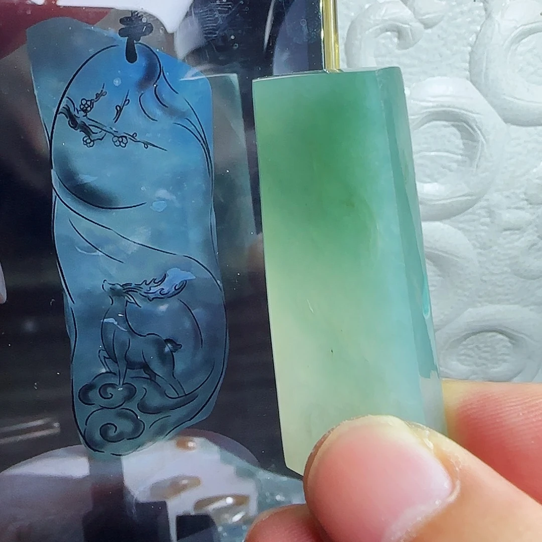 未镶嵌定制翡翠翡翠含工