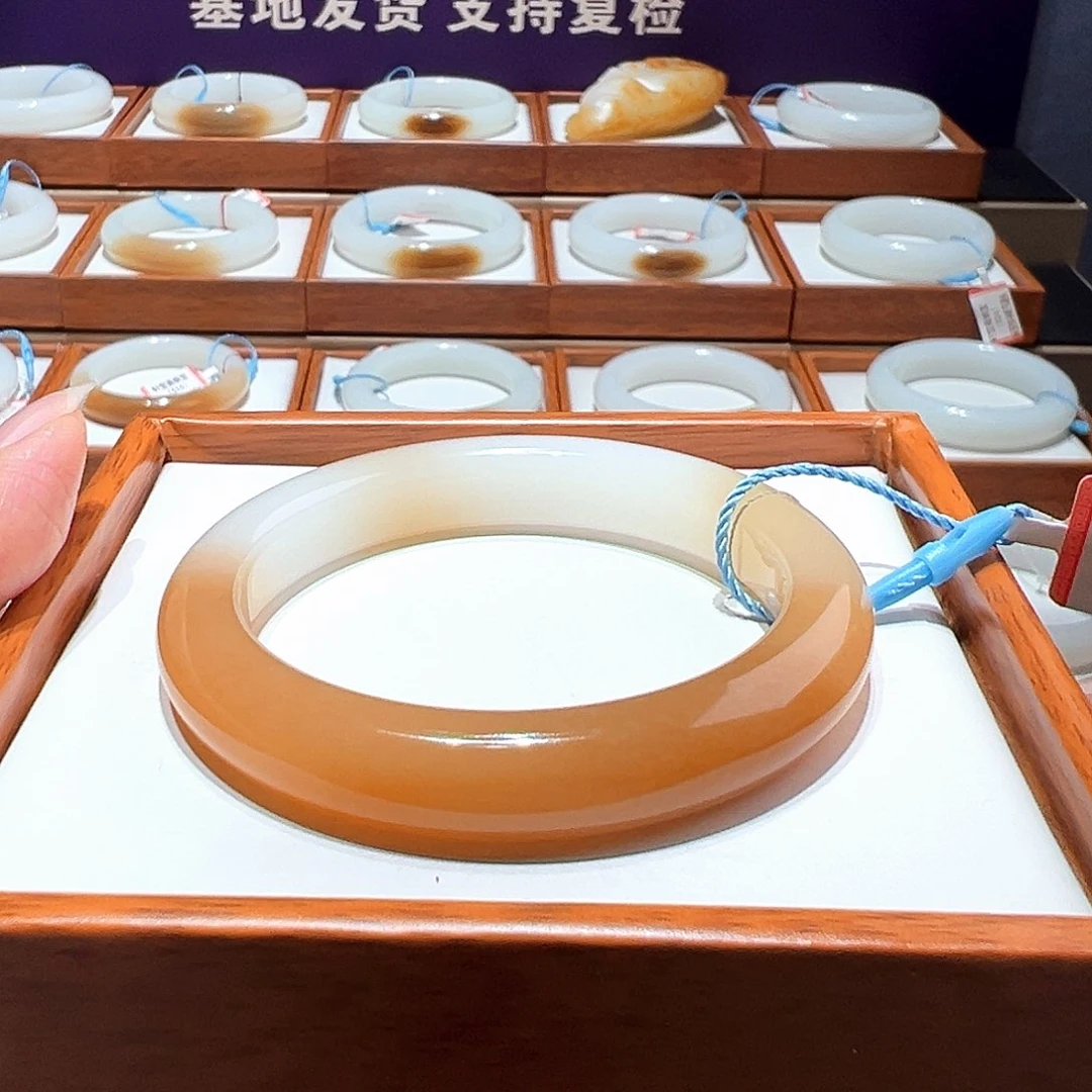 和田玉手镯50/51未镶嵌