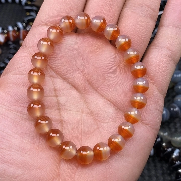 玛瑙/玉髓手链未镶嵌