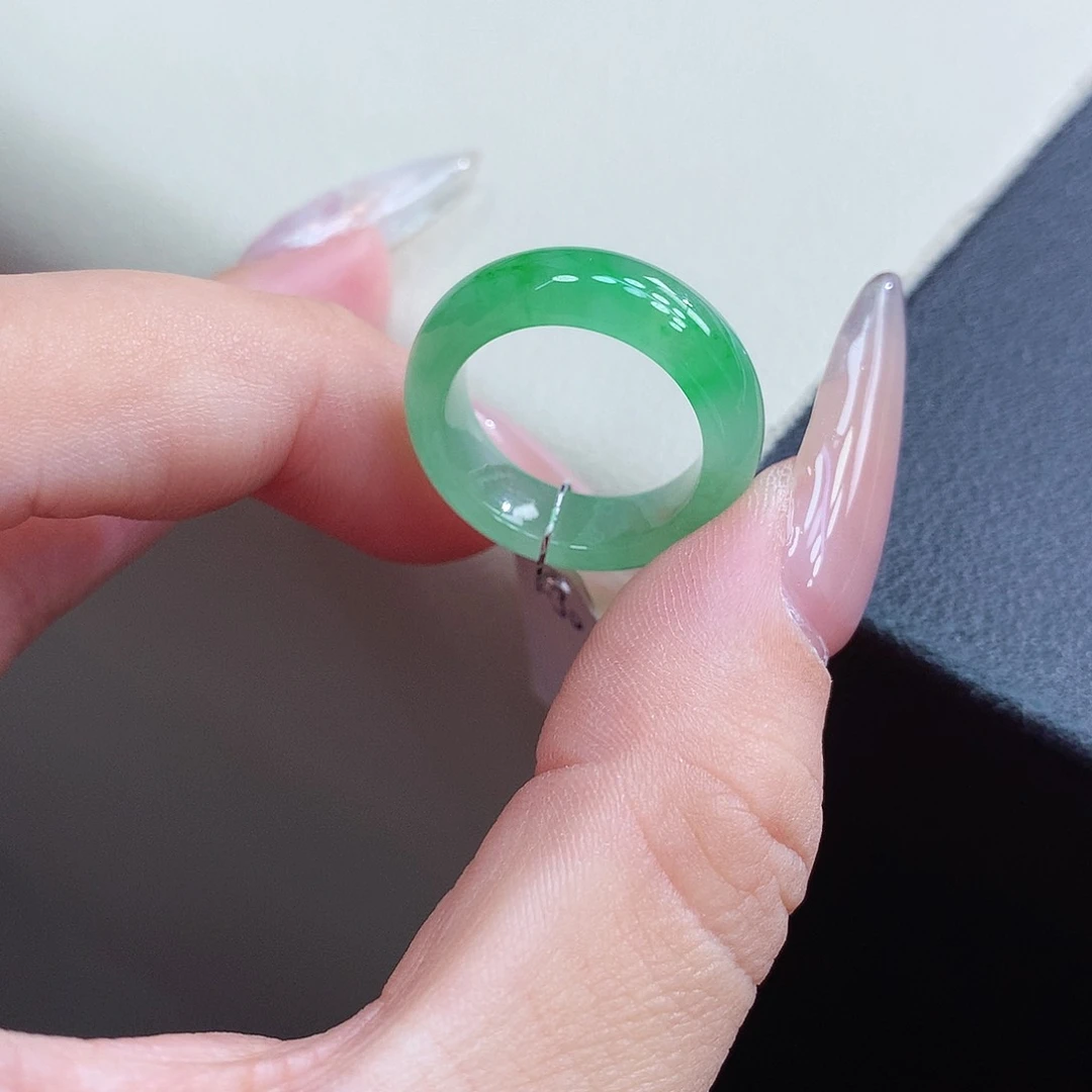 未镶嵌戒指翡翠9号