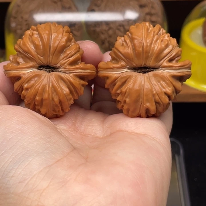 把件文玩核桃9号38尺凹底拱桥全品大凹底板正