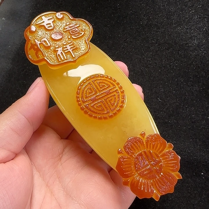 未镶嵌蜜蜡珠宝奇石