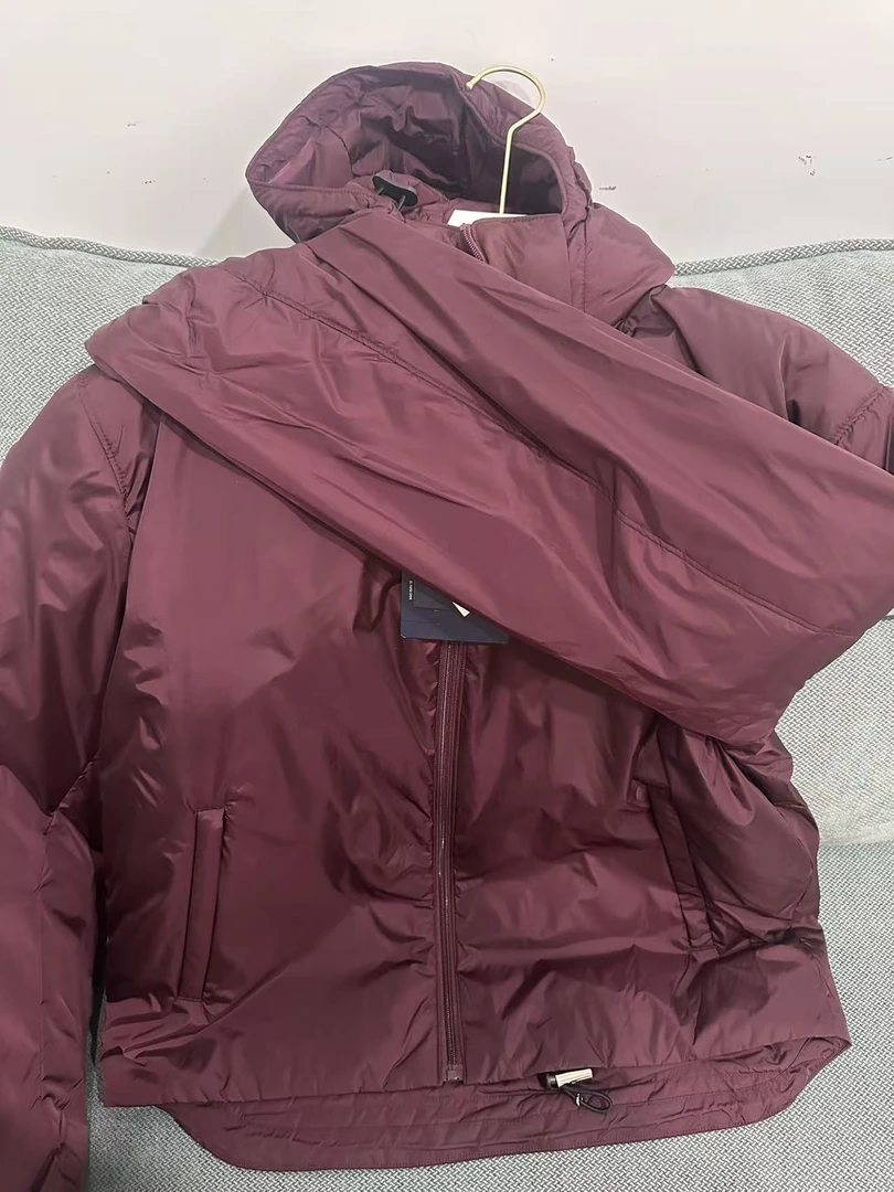 【皮皮奢大大】男士羽绒服-梅红