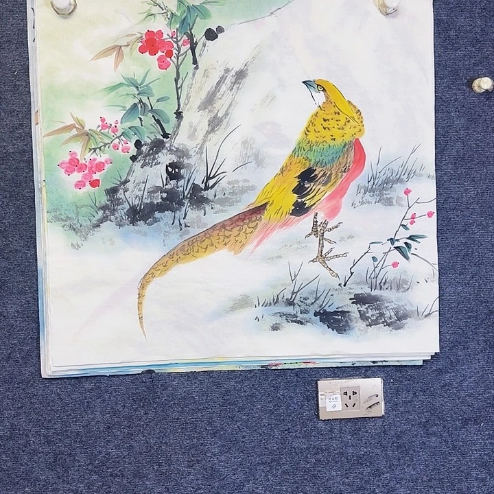 国画国画花鸟画作品