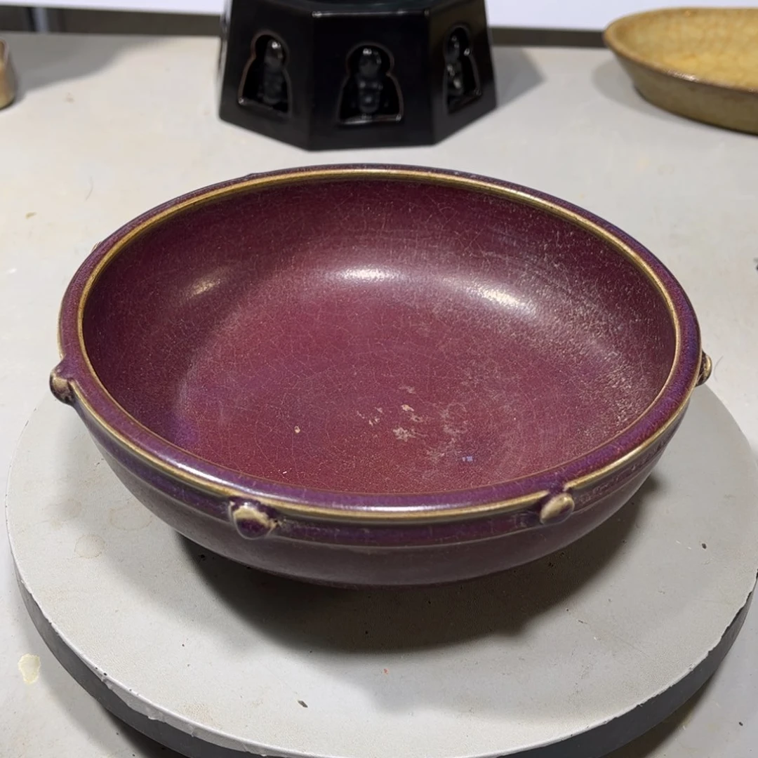 瓶钧窑瓷器品相完美