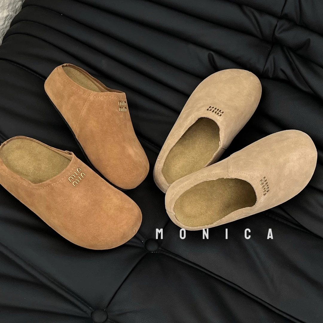 【panpan家】5092-06韩系复古风博肯半拖~太好看太好穿~