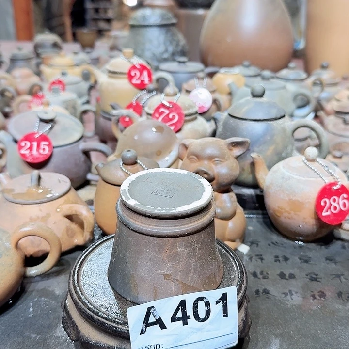 越****茶壶紫砂坭兴陶柴烧