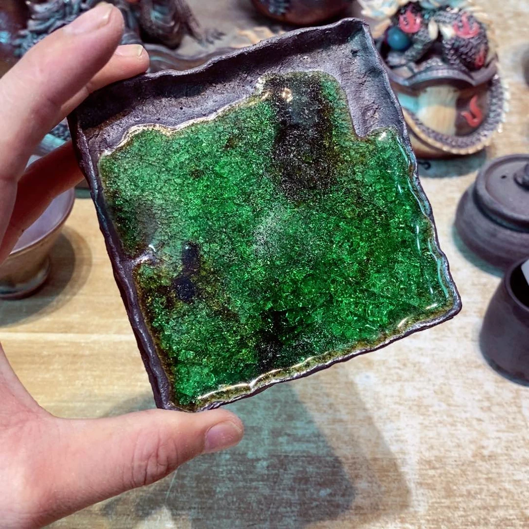 柴烧茶具陶瓷杯子