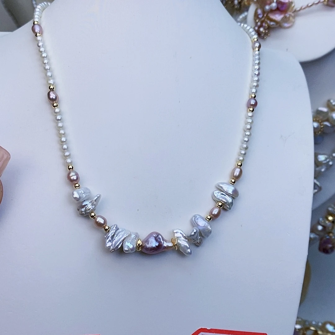 淡水珍珠颈饰未镶嵌