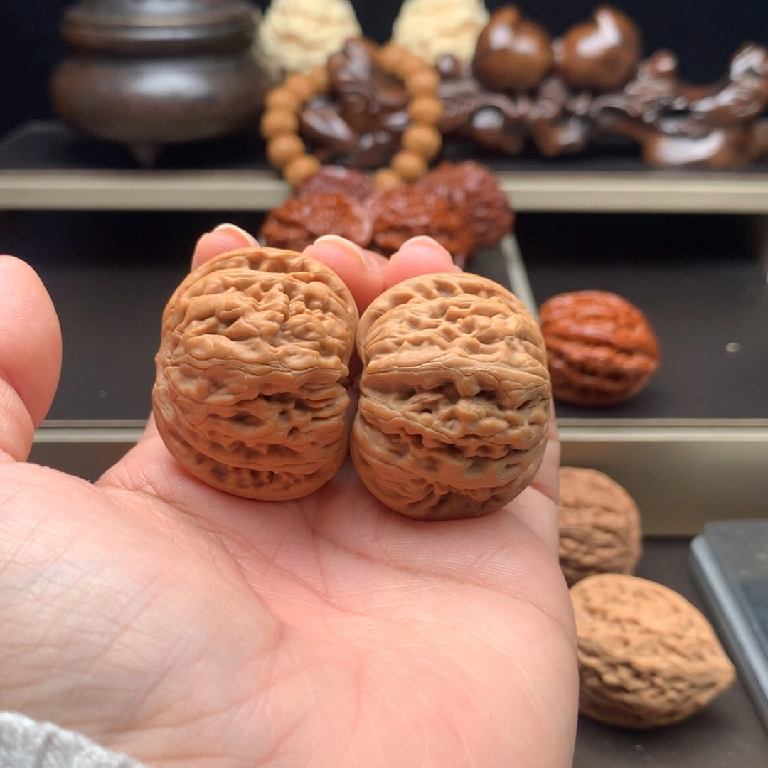 吊坠文玩核桃九龙