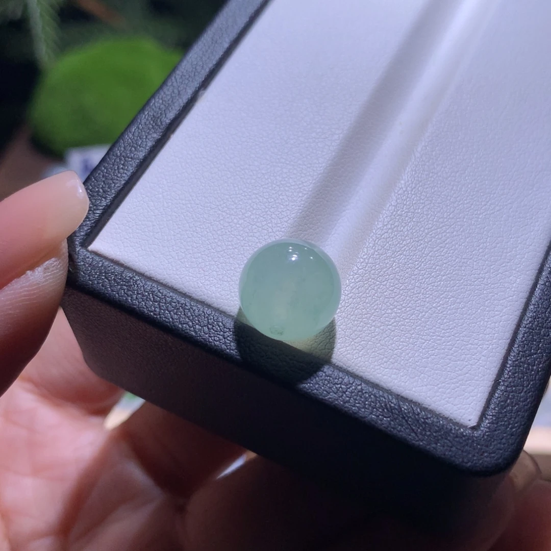 翡翠散珠特价晴水绿卡12