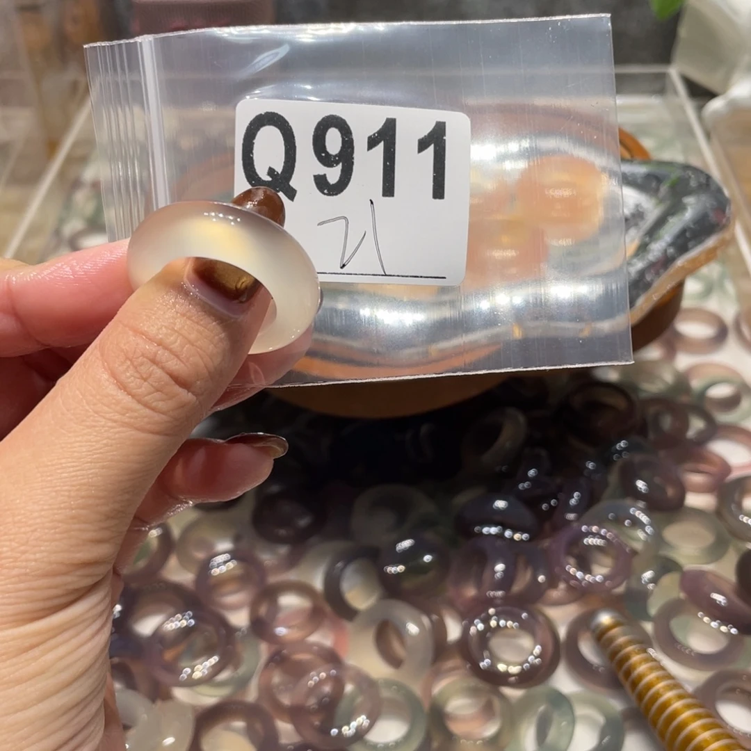 玛瑙/玉髓未镶嵌戒指911