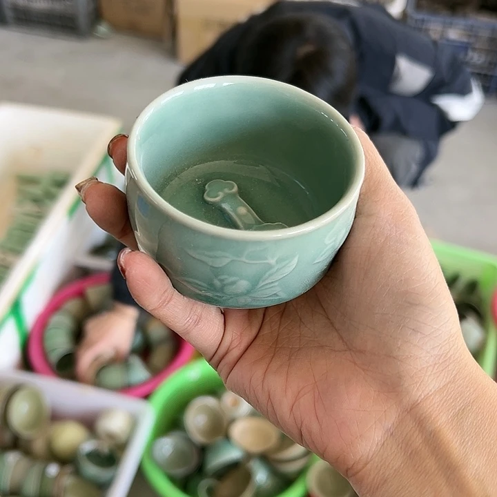 小米茶器龙泉青瓷