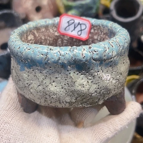 粗陶花盆手工花盆