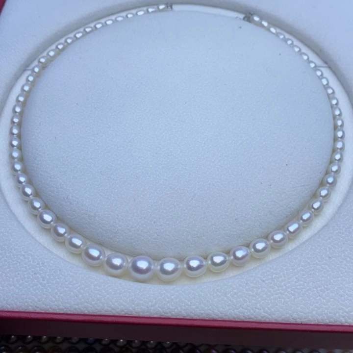淡水珍珠颈饰未镶嵌砚*凝4-9m