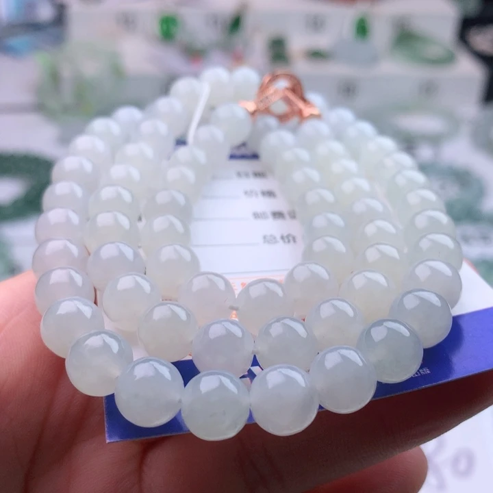 项链未镶嵌翡翠小*寳卡9