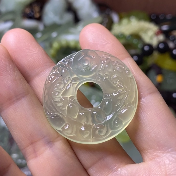 岫玉岫玉挂件未镶嵌