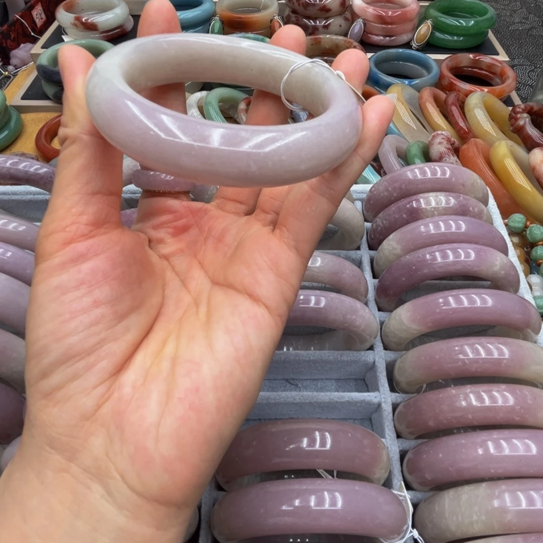 石英质玉未镶嵌圈口57