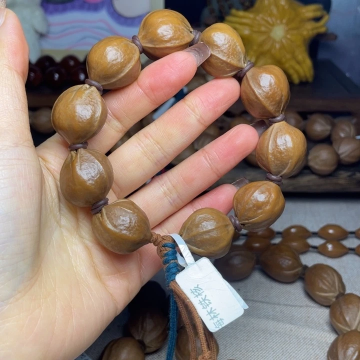 橄榄核手串/手链董*梅林铁核21.24