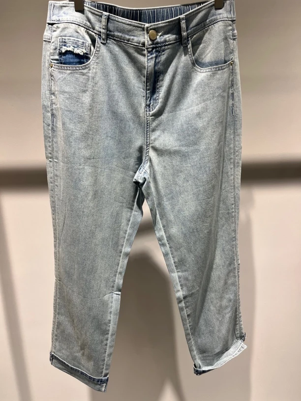 水淼-夏季牛仔裤0741