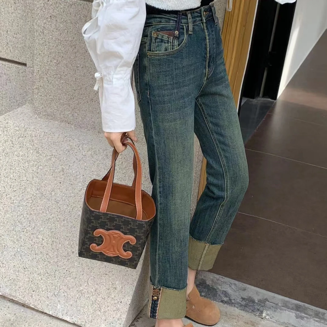 99新 Celine/思琳 小方糖盒子手提包