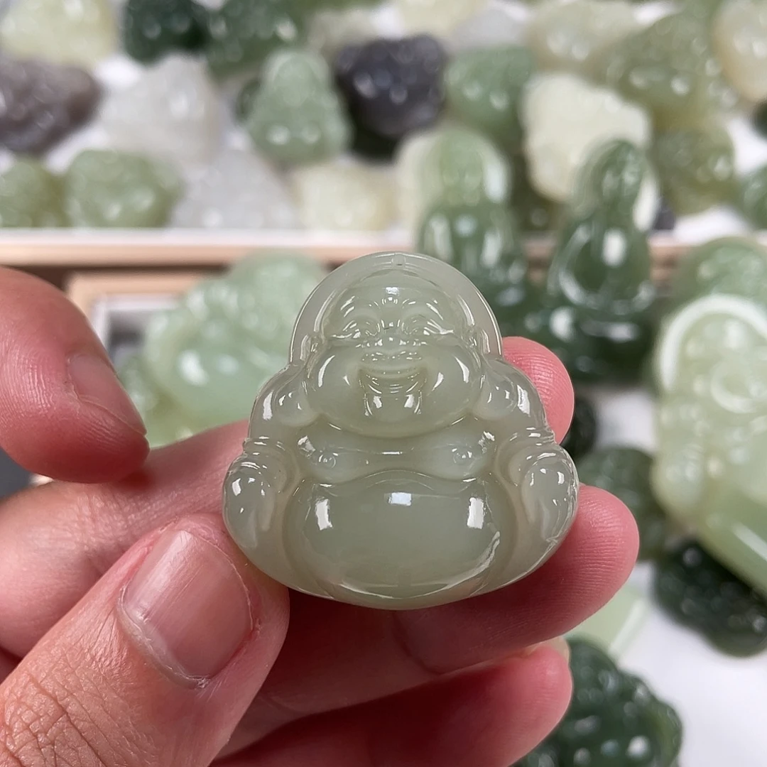 吊坠(不含链)未镶嵌和田玉35