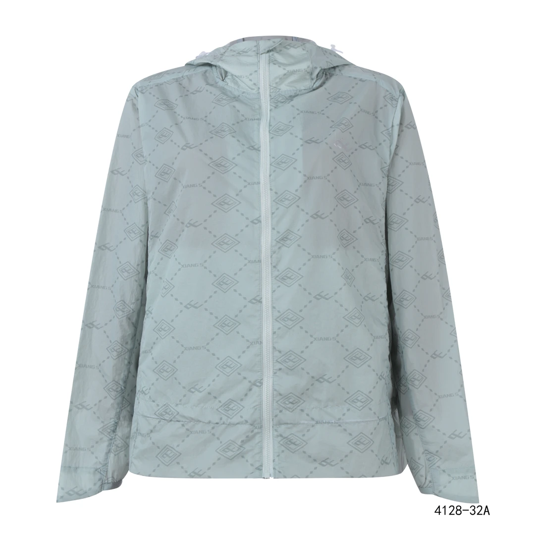 山东魏桥向尚运动女梭织外套6245绿6246白