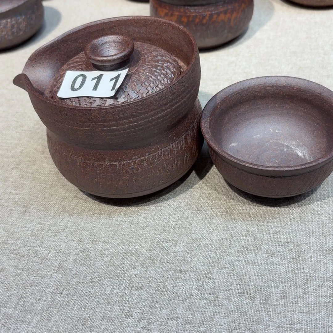 茶具粗瓷茶具素胎无釉