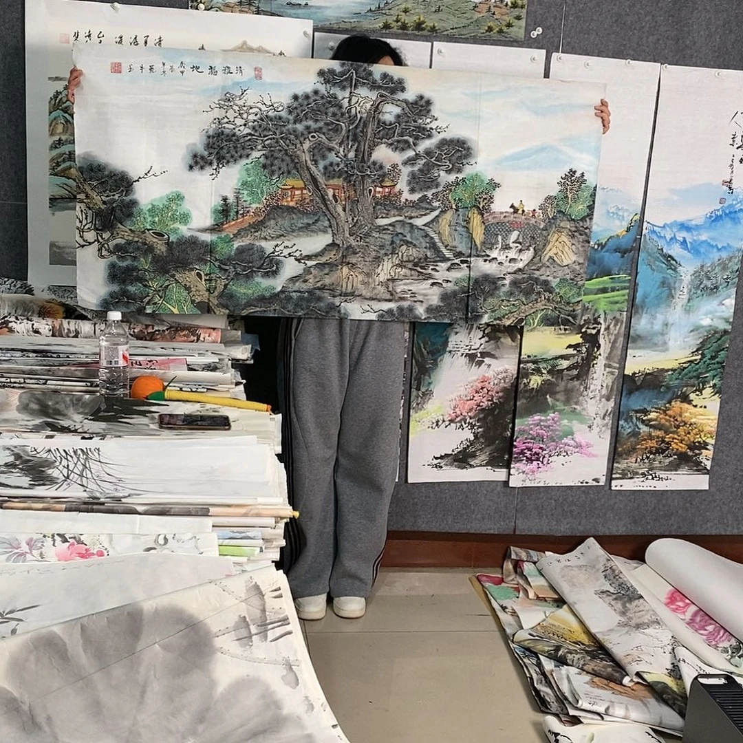 国画手写手绘国画作品778